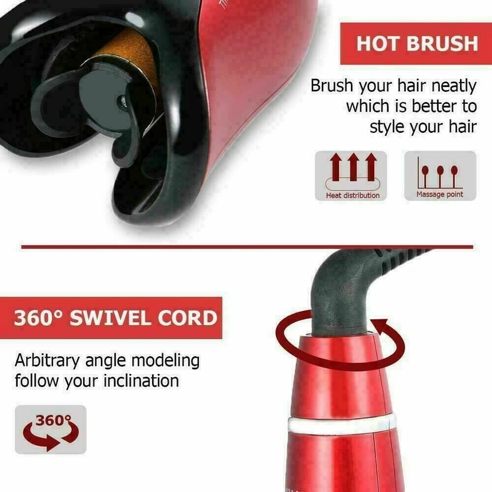 Piastra Arricciacapelli Automatico Air spin curl Ferro Boccoli Capelli Ricci - ZENCOCCO