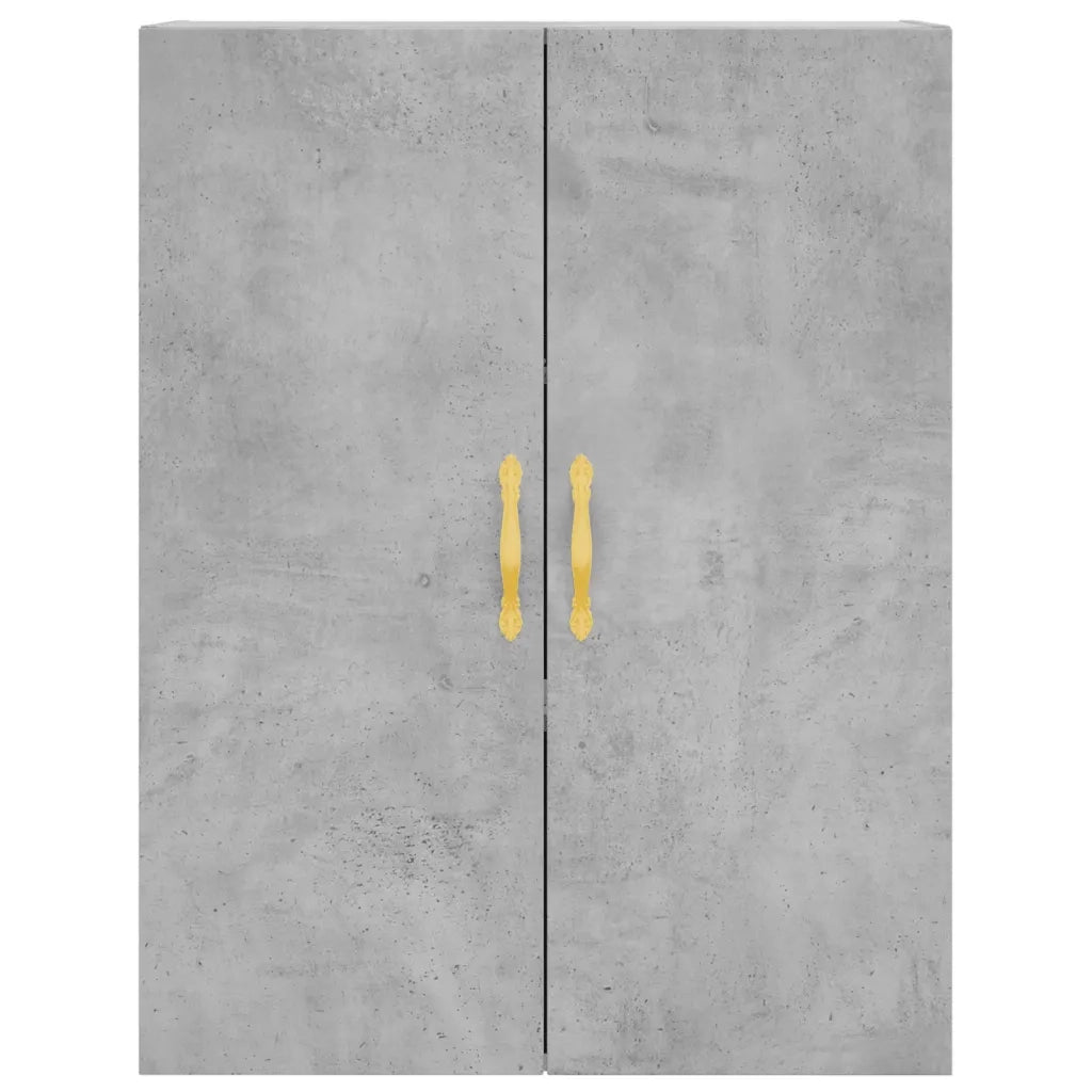 Mobili a Parete 2 pz Grigio Cemento 69,5x34x90 cm 3195607