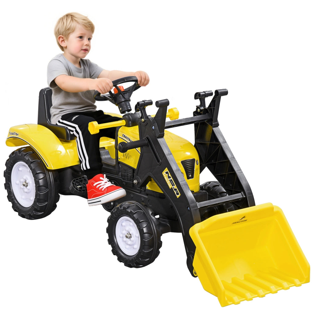 Tavolo da gioco per bambini ¨C zephmum ¨C giallo 114x41x52 cm
