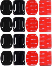 16 pezzi di supporti e pad autoadesivi per azione Hero session/4/3/3 +/2 DV - supporto frontale per casco