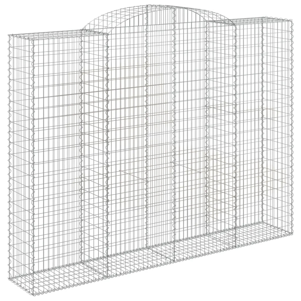 Cesto Gabbione ad Arco 300x50x220/240 cm Ferro Zincato