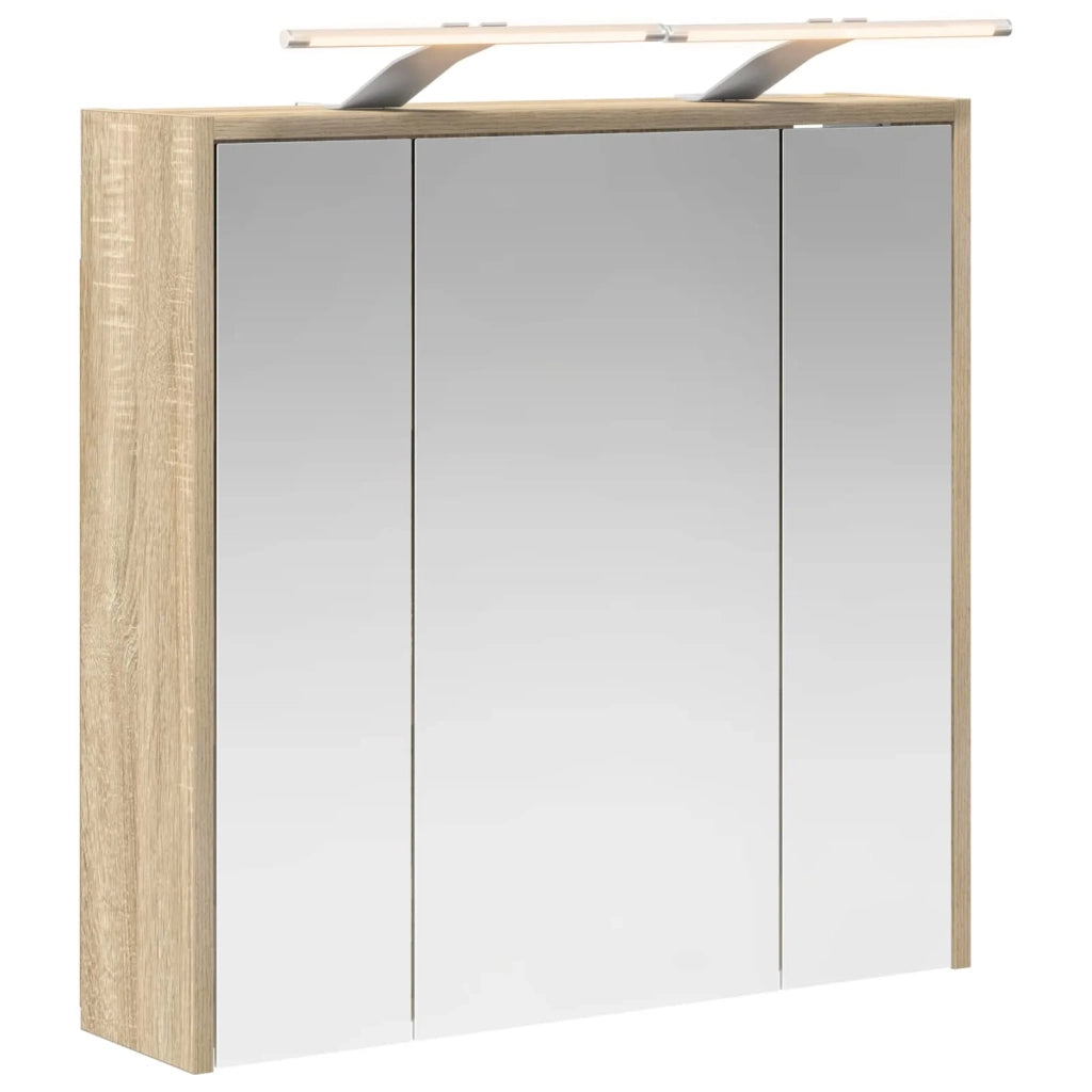 Mobiletto per specchio da bagno Rovere Sonoma 889161