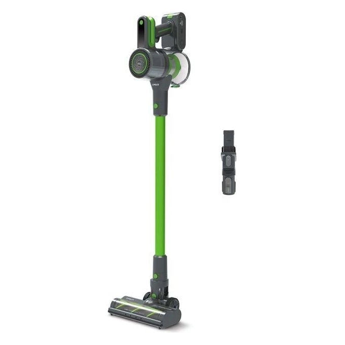 Polti PBEU0120 Forzaspira D-Power SR500 Aspirapolvere a bastone 2 in 1 senza sacchetto motore digitale brushless filtro EPA 0,6 L autonomia 40 min 84 dB colore Verde