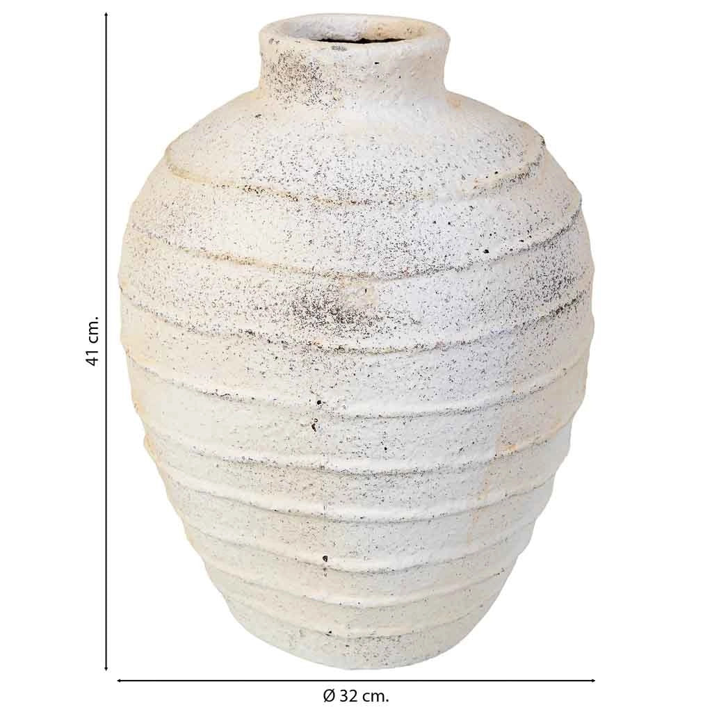 Vaso invecchiato 32x32x41h cm