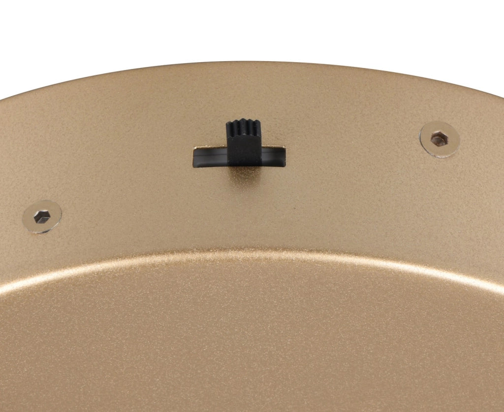 Lampada a sospensione LED Darvin Trio oro 34W dimmer