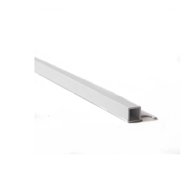 Profilo quadro proteggi angolo in pvc 10mm 2,6 metri : Colore - Grigio