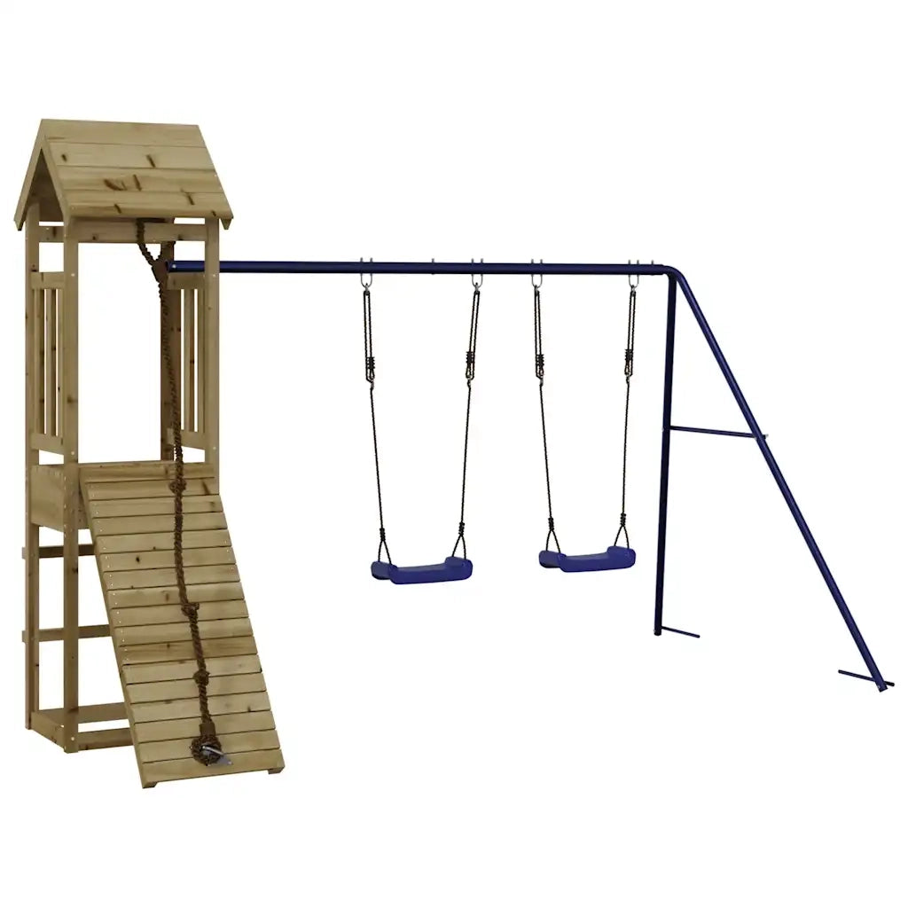 Set da Gioco da Esterno in Legno di Pino Impregnato 3155818