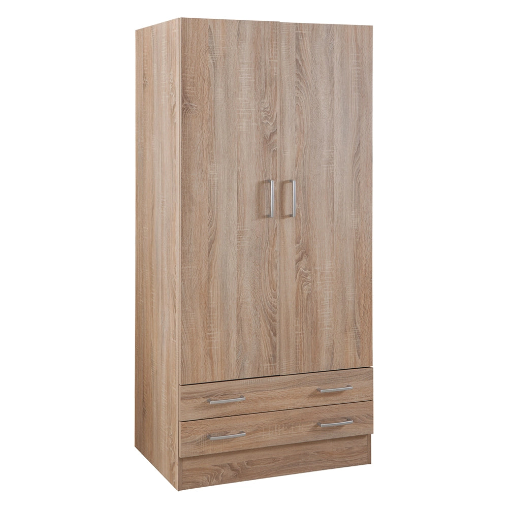 1pz armadio due ante linea 'drama' cm. 46 x 82 x h.184 - cemento cod:ferx.7950014nlm