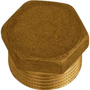 TAPPO MASCHIO ESAGONALE OTTONE GIALLO 3/4 - MADE IN ITALY
