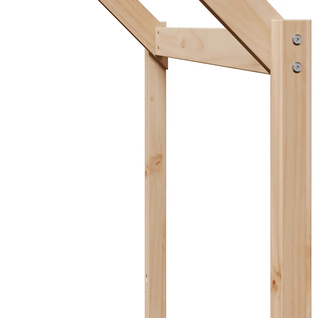 Tetto per Letto Bambini 213x95,5x144,5cm Legno Massello di Pino CFW4638007