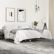 Giroletto Rovere Marrone 180x200cm in Legno Multistrato Metallo 3280061