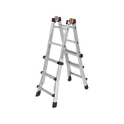 Scala Telescopica in Alluminio Basculante Peppina ALU150 Gierre Formato: 4+4