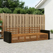 Set di divani da esterno 3 pcs Naturale 3382972