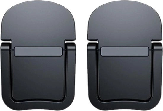 Porta Laptop Elevatore Mini Elevatore per Scrivania - Raffreddamento Ripiegabile - Supporto Autoadesivo per Computer - Tastiera Wireless - Nero Elevatore per Laptop