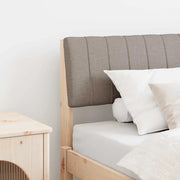 Testiera imbottita Talpa 75 cm Pino massello 879262