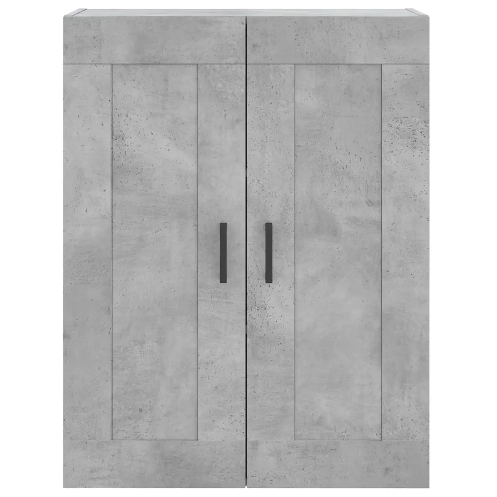 Credenza Grigio Cemento 69,5x34x180 cm in Legno Multistrato 3199941