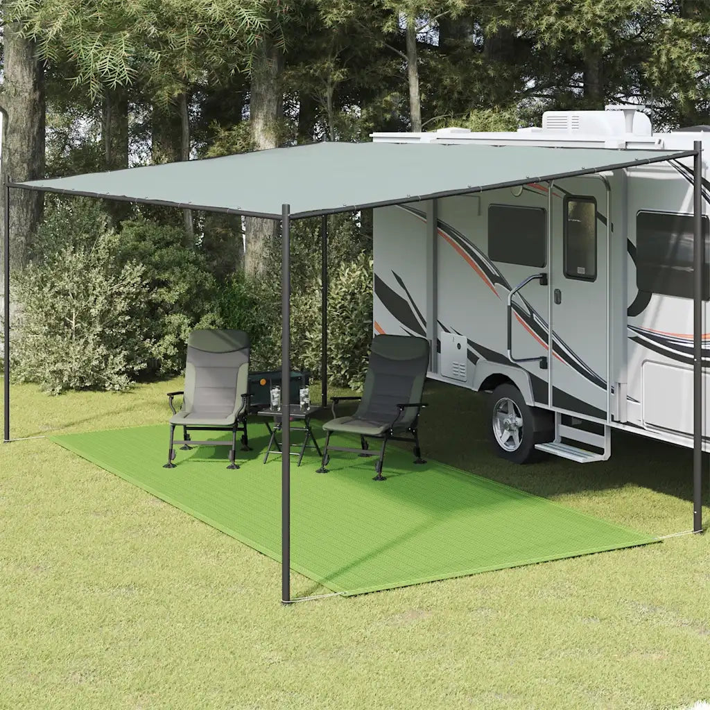 Tappeto da Tenda | Tappeto da campeggio Verde Chiaro 250x550 cm HDPE