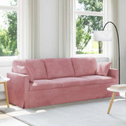 Divano Rosa 228 x 78 x 80 cm Velluto 42024444