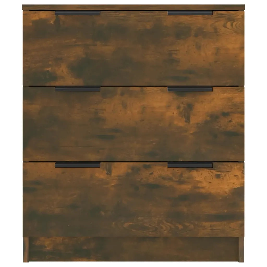 Credenza-Buffet-Armadio da cucina Rovere Fumo 60x30x70 cm in Legno tecnico 863251