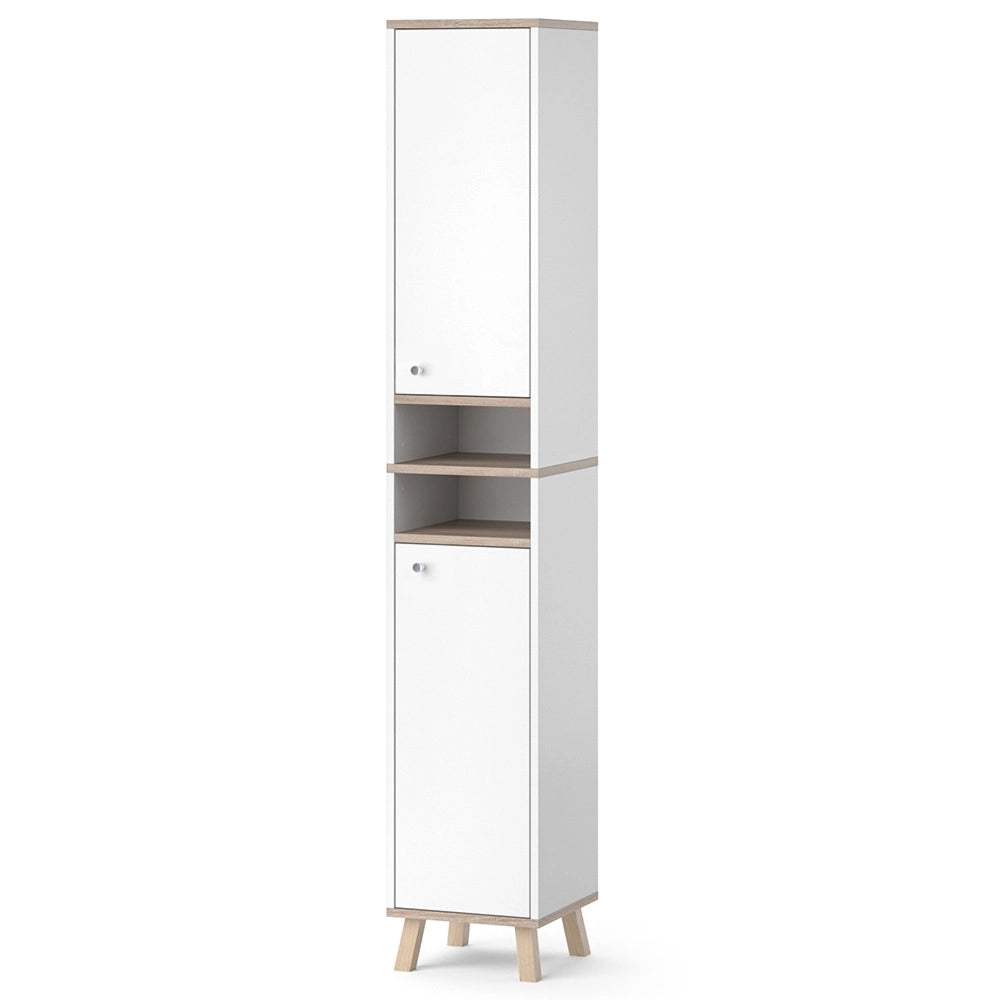 Vicco Mobile bagno alto Bianco 30 x 174 cm