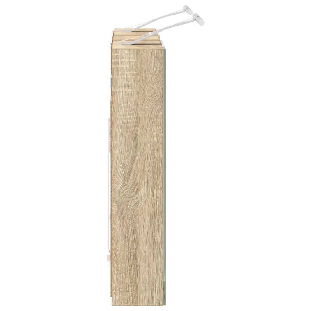 Set di Armadi da Bagno con lo scaffale 3 pcs 80 x 10,5 x 50 cm 3403658