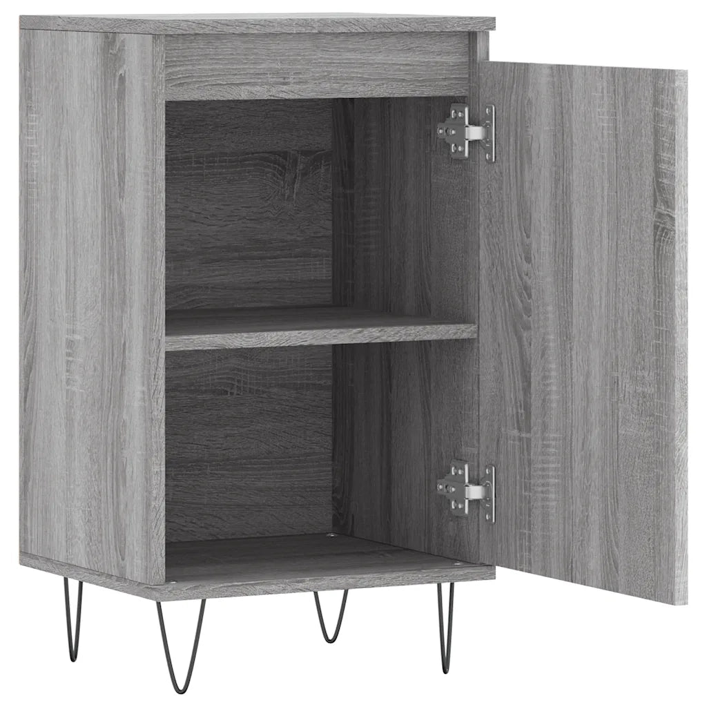 Credenza-Buffet-Armadio da cucina Grigio Sonoma 40x35x70 cm in Legno Multistrato 180192