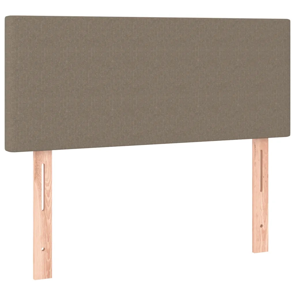 Giroletto a Molle con Materasso Tortora 120x190 cm in Tessuto 3269762