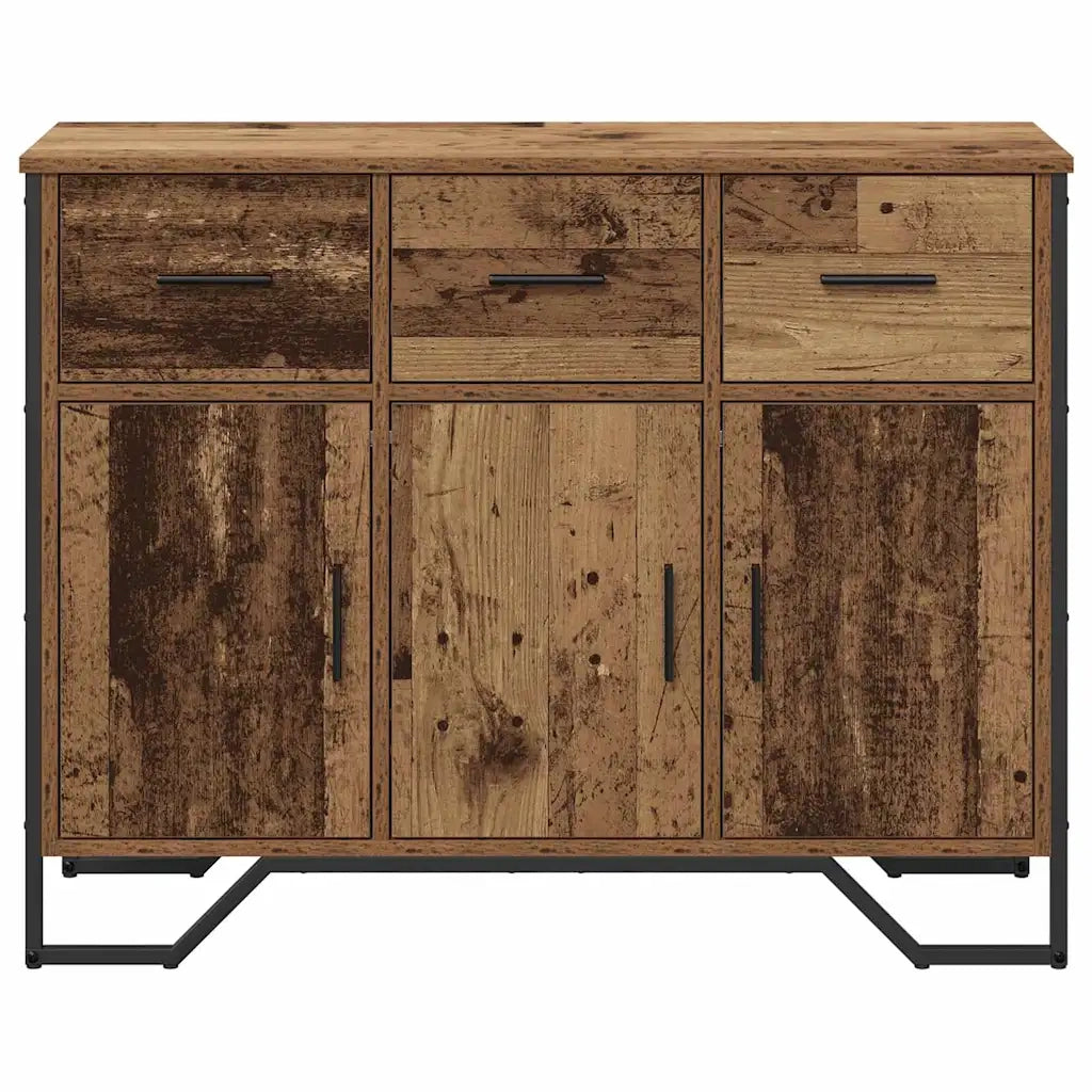 Credenza con cassetto Legno vecchio 97 x 32,5 x 74,5 cm 868776