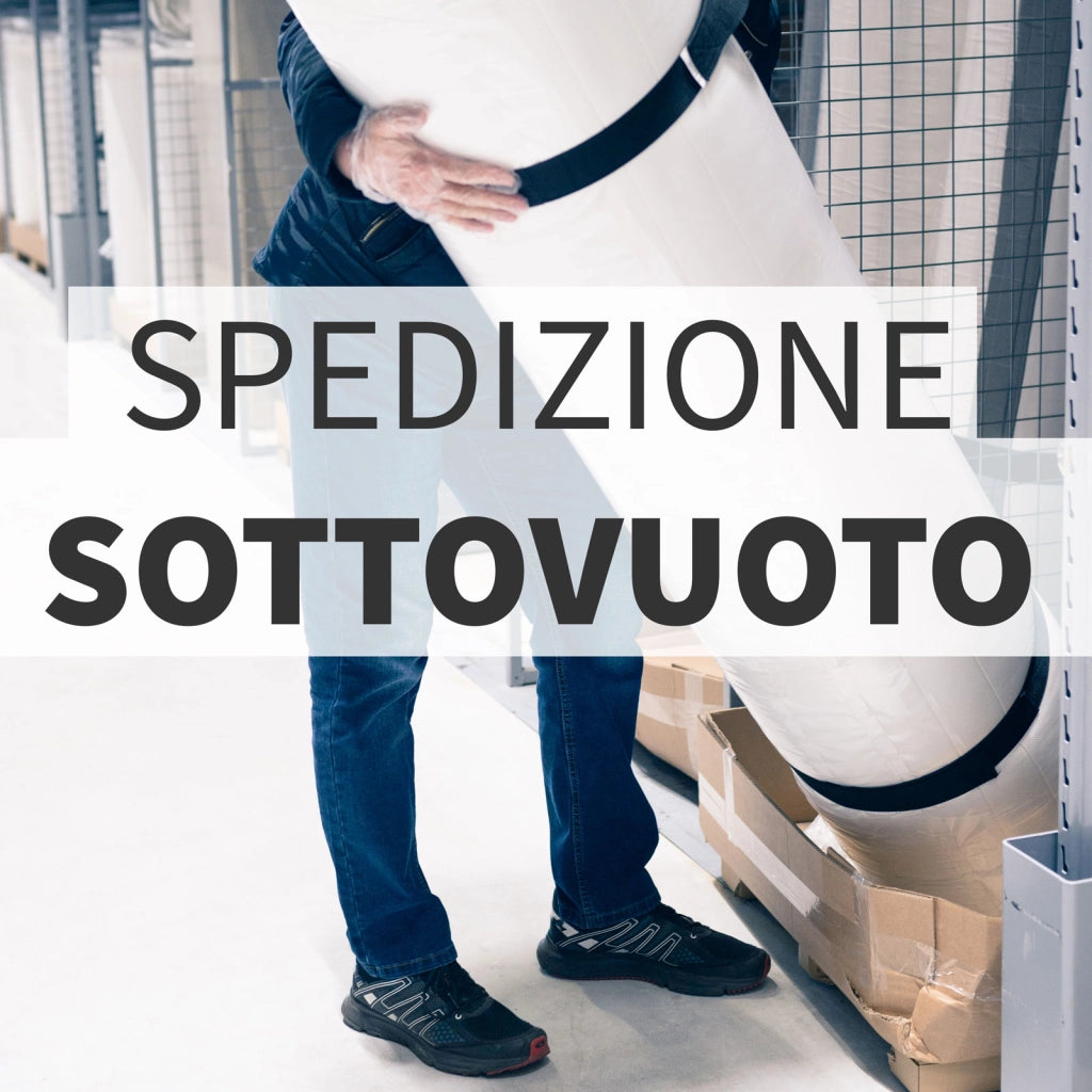 Topper MEMORY + Topper RIGIDO ORTOPEDICO ALTO 8 cm | TOPPER MEMORY e RIGIDO Piazza e mezzo 130X195 Cm | Materasso con tessuto SFODERABILE | Topper doppia rigiditï¿½ - MOD. OPTIMA H8
