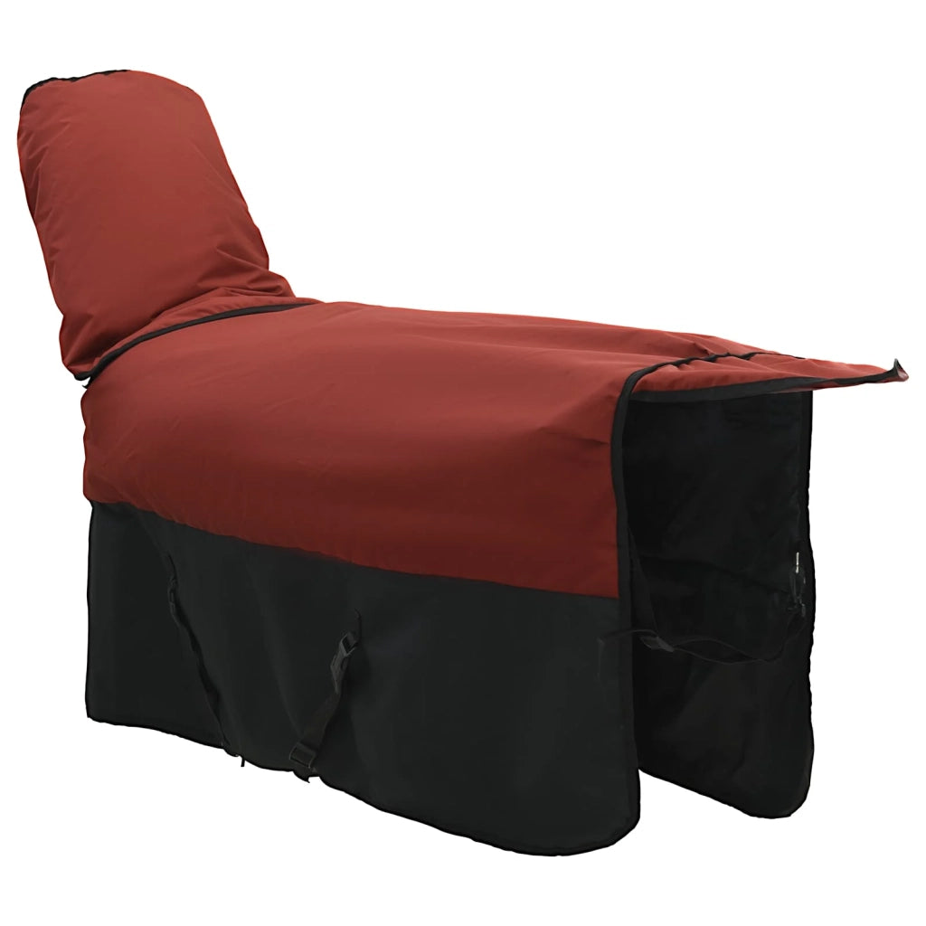 Coperta per Cavalli Verde Scuro e Nero 75 cm Poliestere 42013127