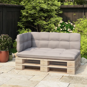 Schienale per Divano a Pallet Bianco 110 cm in Ferro 315792