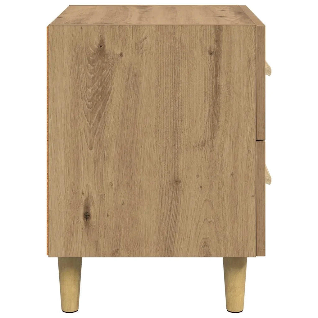 Armadietto per letto Rovere artigianale 40 x 35 x 47.5cm 880551