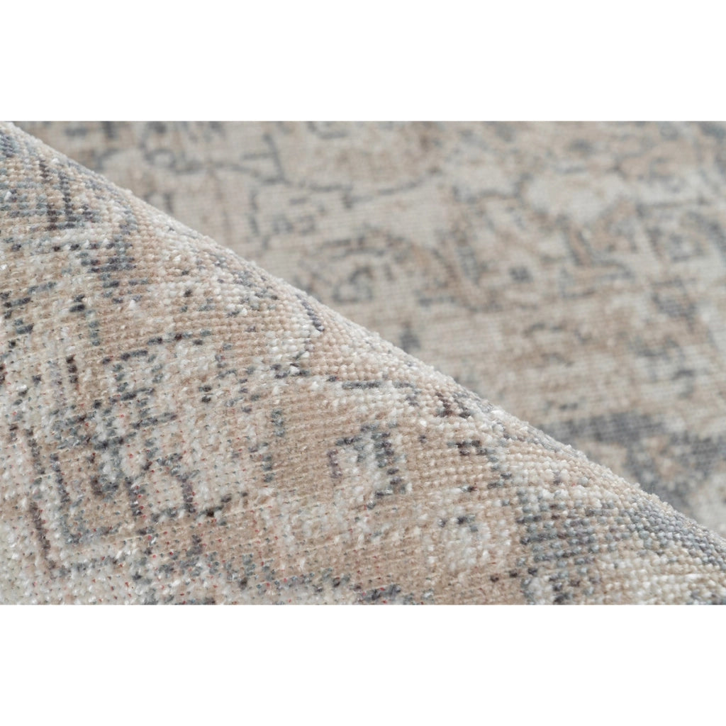 Tappeto Dilan 100 in grigio a pelo corto 80x150 cm