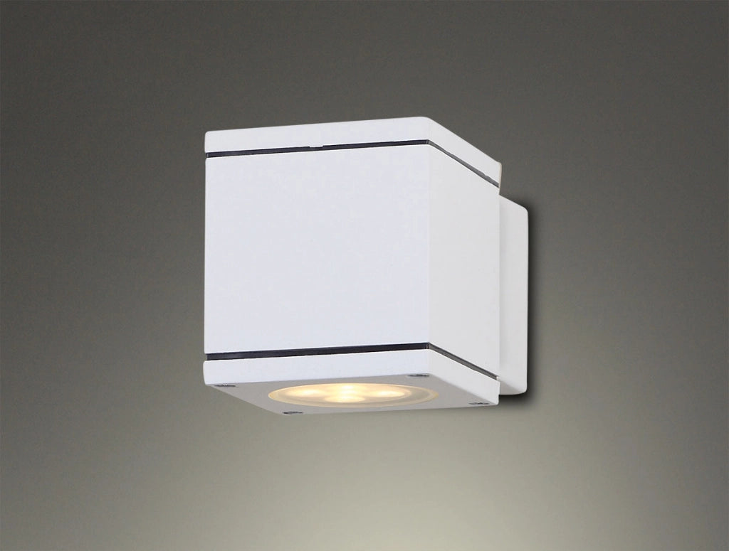 Applique moderna quadrata bianca HOME SQUARE 1xGU10 50W Maxlight
