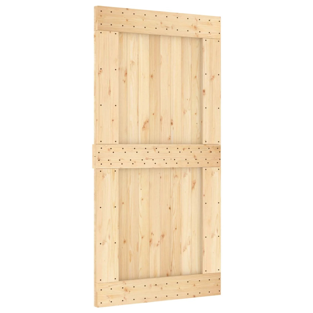 Porta scorrevole Naturale e Bianco 3445037