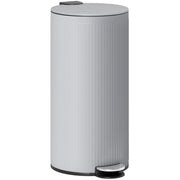 Cestino per rifiuti da cucina 30L con pedale ¨C Zephmum ¨C Grigio 36x30x60,5cm