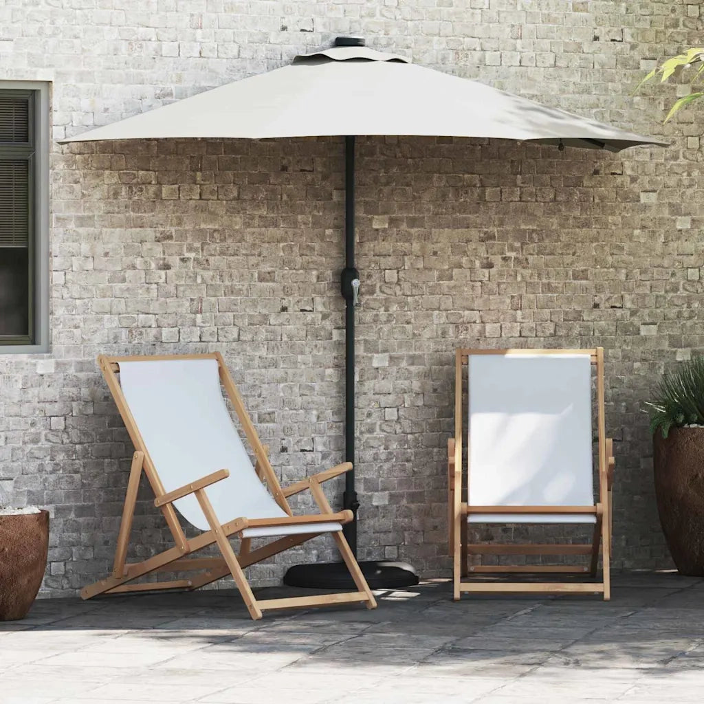 Ombrello | Parasol da giardino Sabbia 294 x 150 x 223 cm