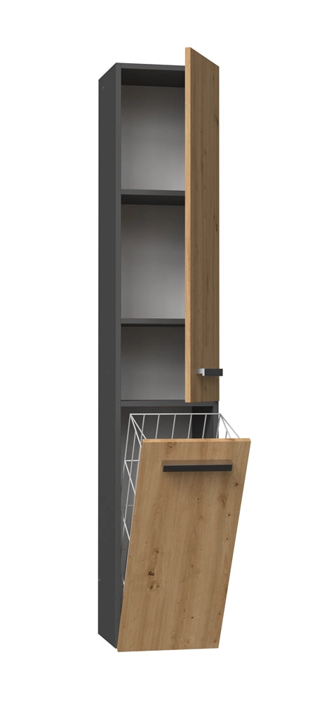 Colonna bagno NEL IV antracite artisan