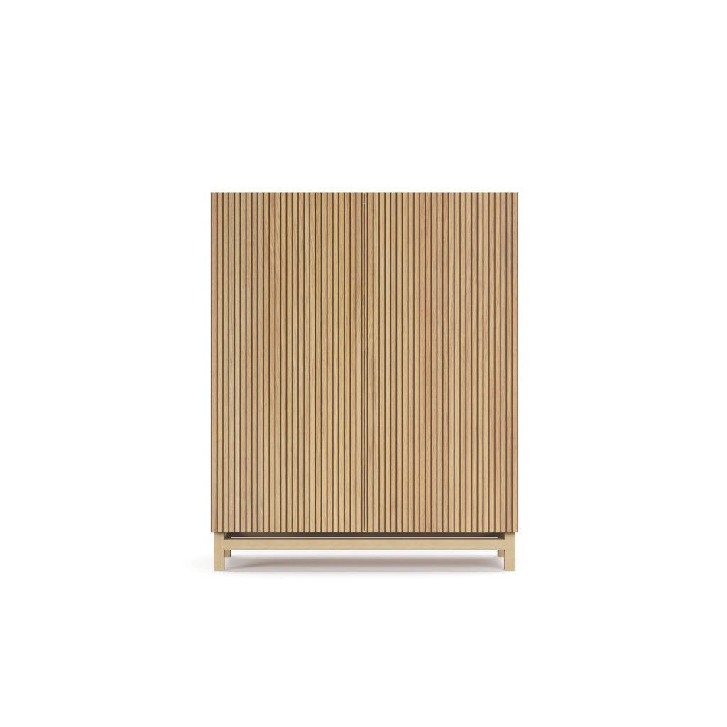Scarpiera Herdasa effetto rovere dorato ante stampa doghe 112x90x27