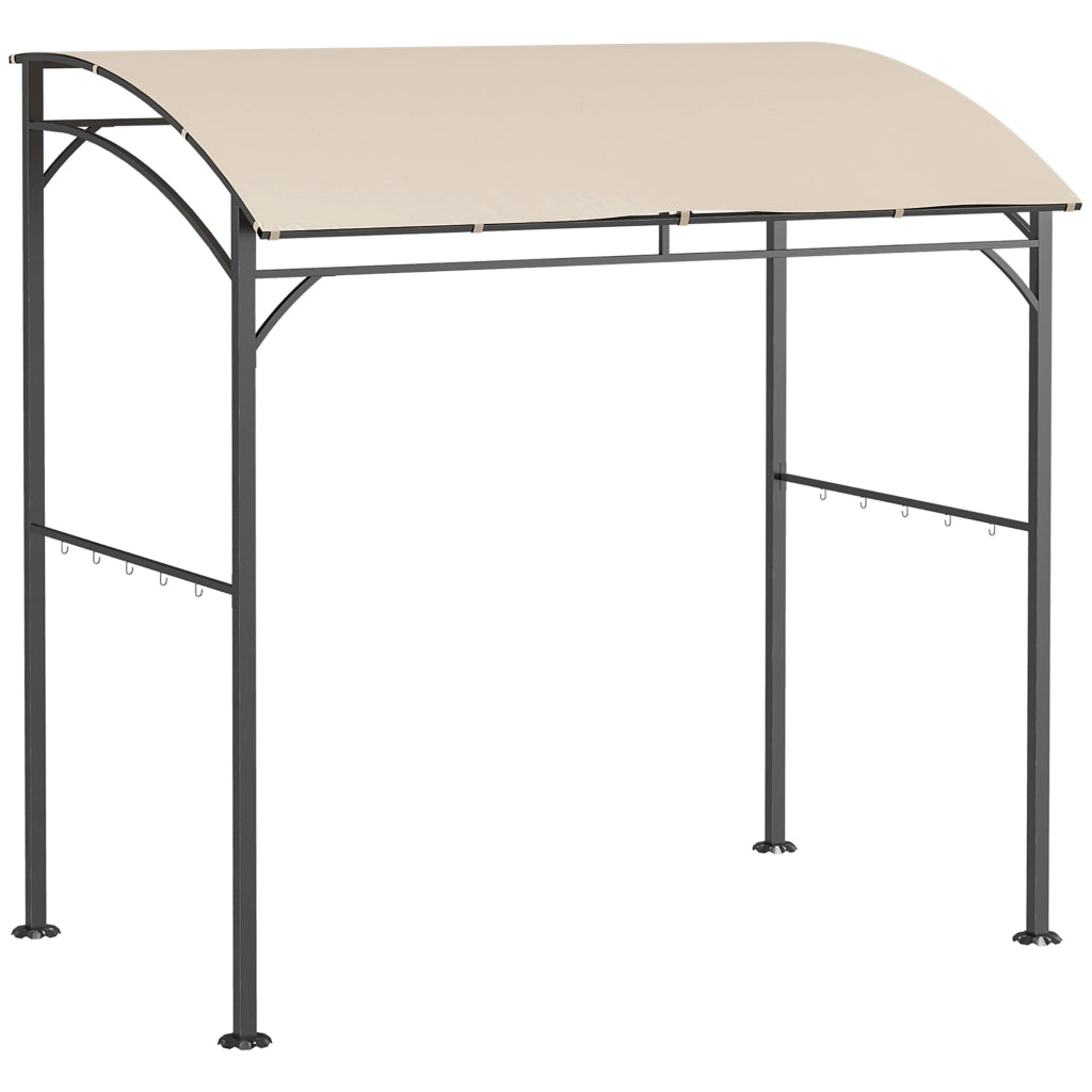 Tonnelle da Giardino ¨C Minimal ¨C 215x150x220 cm Beige in Metallo