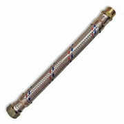 Flessibile antivibrante d.1  x m .80 ottone