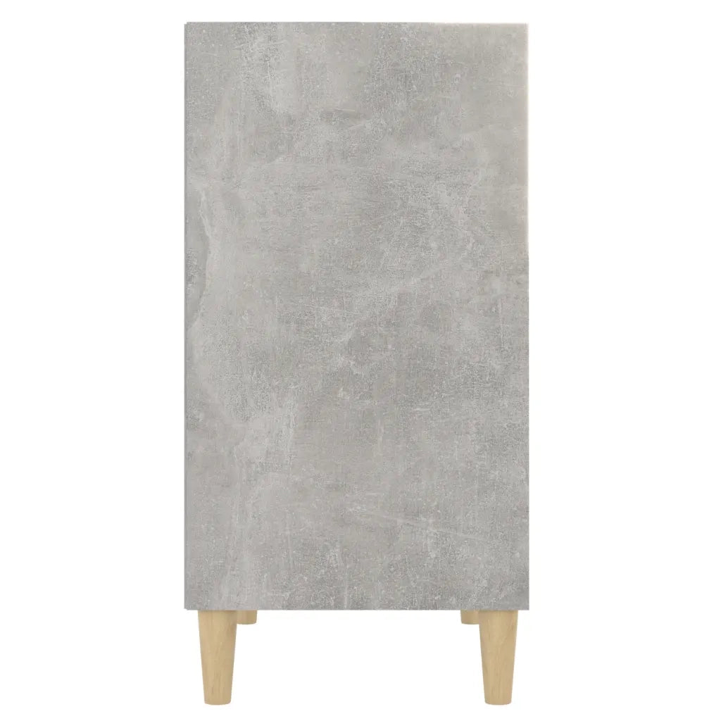 Credenza | Madia | Buffet da pranzo | Armadio da pranzo Grigio Cemento 57x35x70 cm in Legno Multistrato