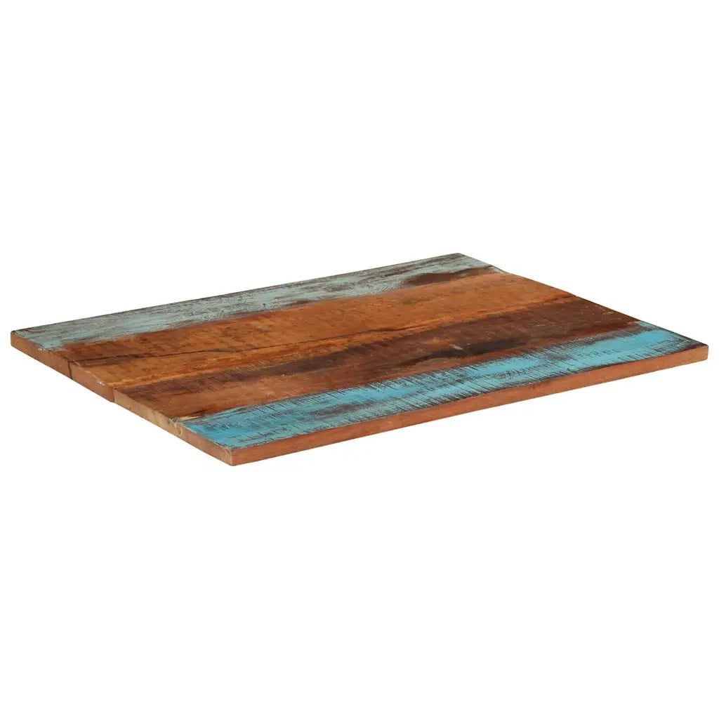 Piano Tavolo | Superficie Tavolo | Piano Scrivania Rettangolare 70x90 cm 25-27 mm Legno di Recupero