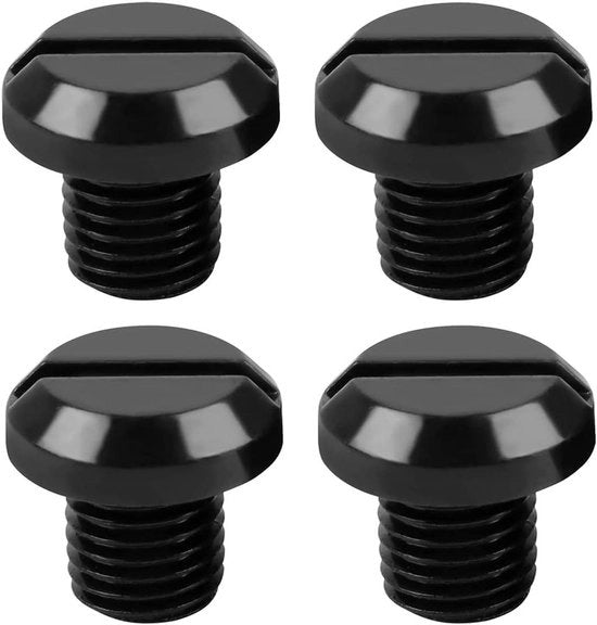 Adattori di montaggio per specchietto retrovisore in alluminio, set di viti CNC, 2 pezzi
