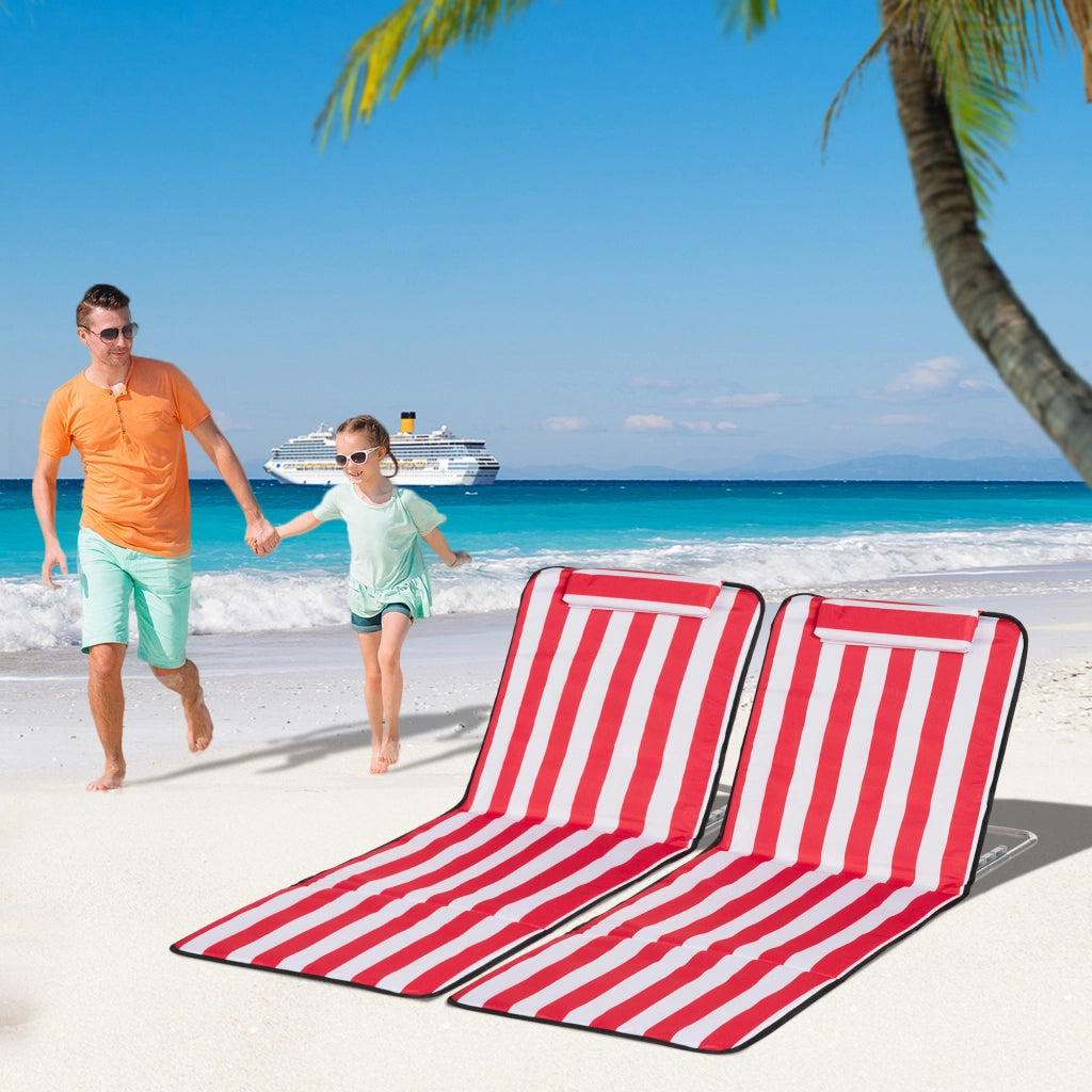 Lettino Spiaggia Pieghevole ¨C Minimal ¨C Rosso