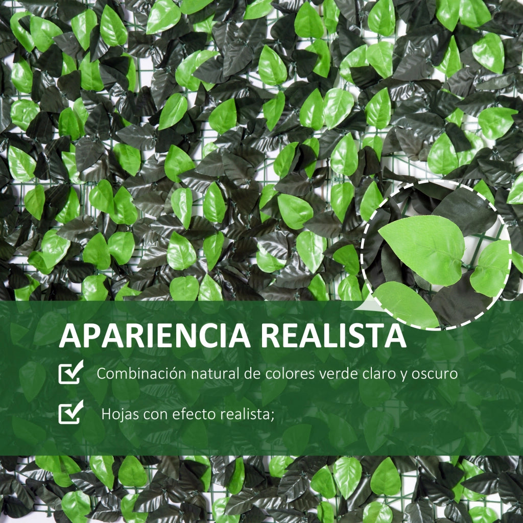 Seto Artificiale per Balcone ¨C Minimal ¨C Verde 3x1 m