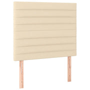 Testiera | Testata Crema 80x5x118/128 cm Tessuto