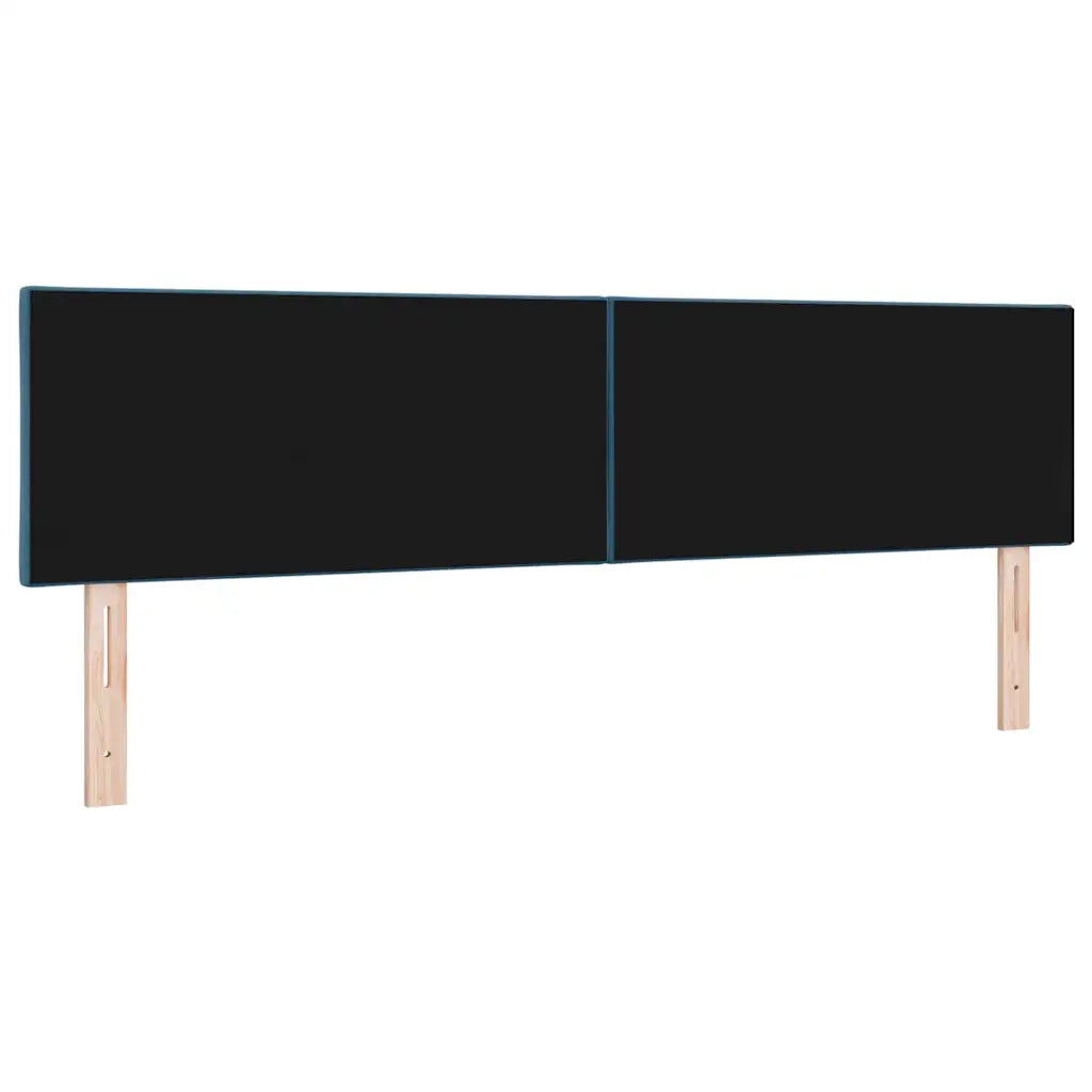 Testiera | Testata LED Blu Scuro 180 cm Velluto