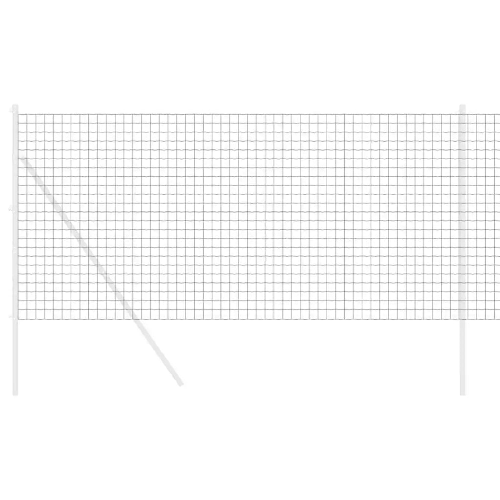 Recinzione Euro Grigio 1,2 x 25 m Ferro rivestito in PVC 42004518