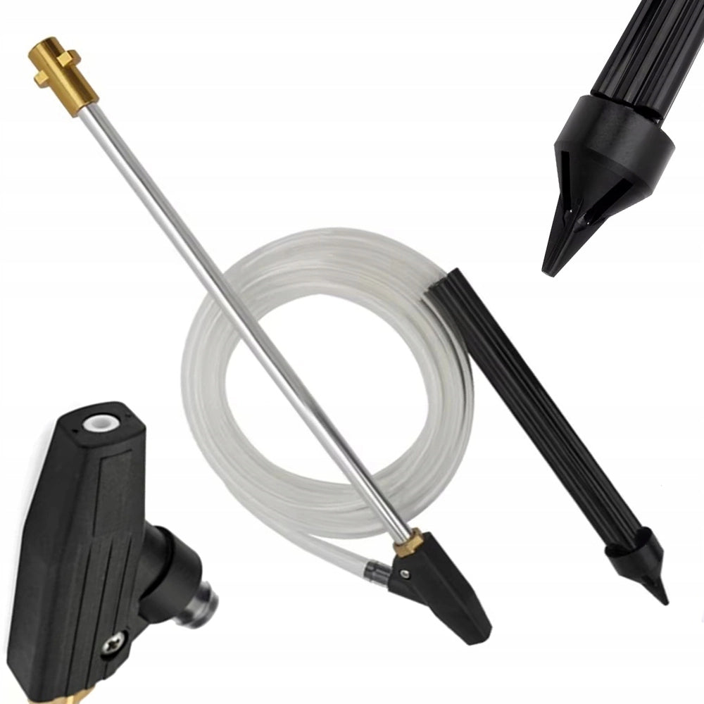 Set di Idrosabbiatura con Ugello Ceramico – Compatibile con Idropulitrici Kärcher K2-K7 | Tubo 3m, Lancia 460mm